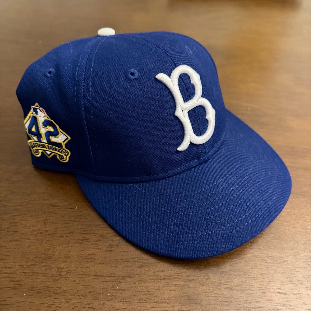 New Era Los Angeles Dodgers Brooklyn Jackie Robinson Day 2025 Retro Crown Fitted